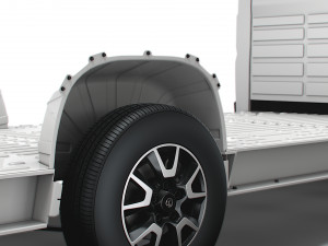 vauxhall movano 3540 l4 platform cab 2022 Modello 3D