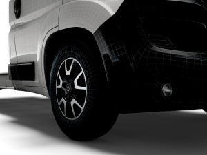 vauxhall movano 3540 l4 platform cab 2022 Modello 3D