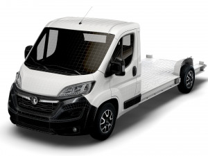 vauxhall movano 3540 l4 platform cab 2022 Modello 3D