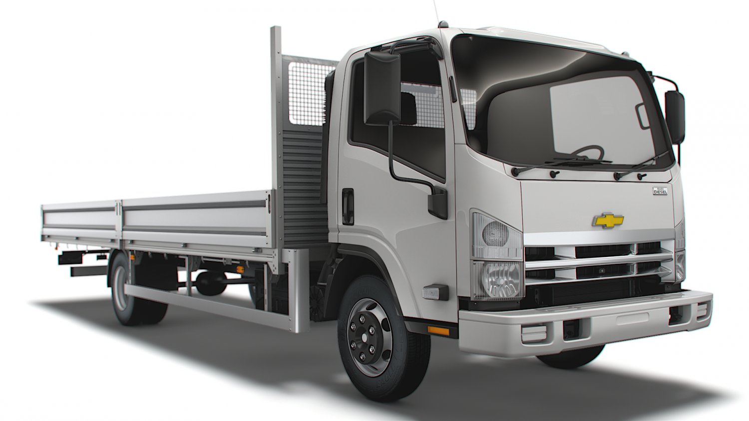 chevrolet w3500 rigid body truck 2021 3D Модель in Грузовик 3DExport