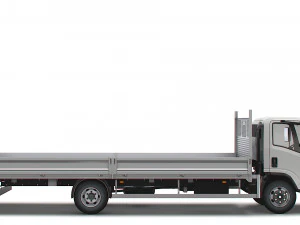 caminh&atilde;o de carroceria r&iacute;gida chevrolet w3500 2021 Modelo 3D