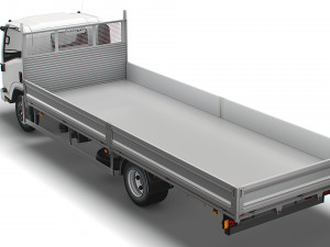 chevrolet w3500 rigid body truck 2021 3D Модель