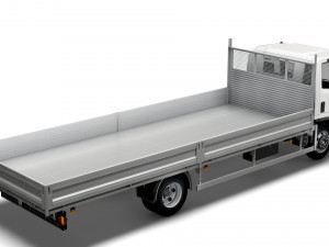 chevrolet w3500 rigid body truck 2021 3D Модель