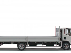 gmc w3500 rigid body truck 2021 Modèle 3D