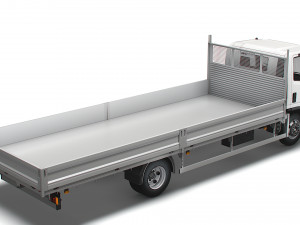 gmc w3500 rigid body truck 2021 Modèle 3D