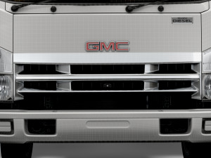 gmc w3500 rigid body truck 2021 Modèle 3D