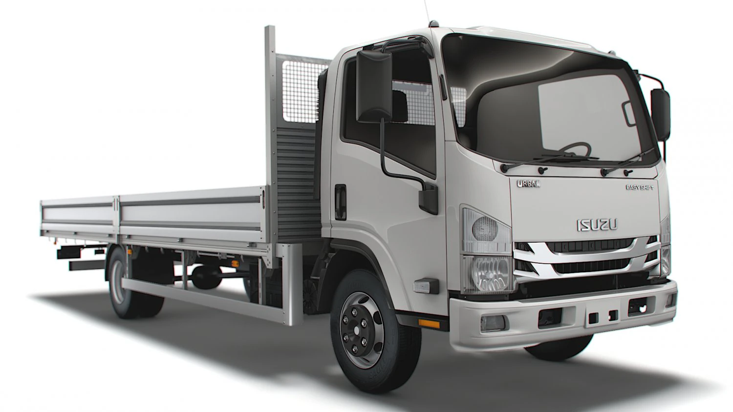 isuzu elf rigid body truck 2021 3D Model .c4d .max .obj .3ds .fbx .stl .blend 