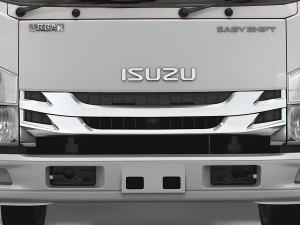 isuzu elf rigid body truck 2021 3D Model