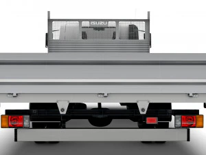 camion isuzu npr cassone rigido 2021 Modello 3D