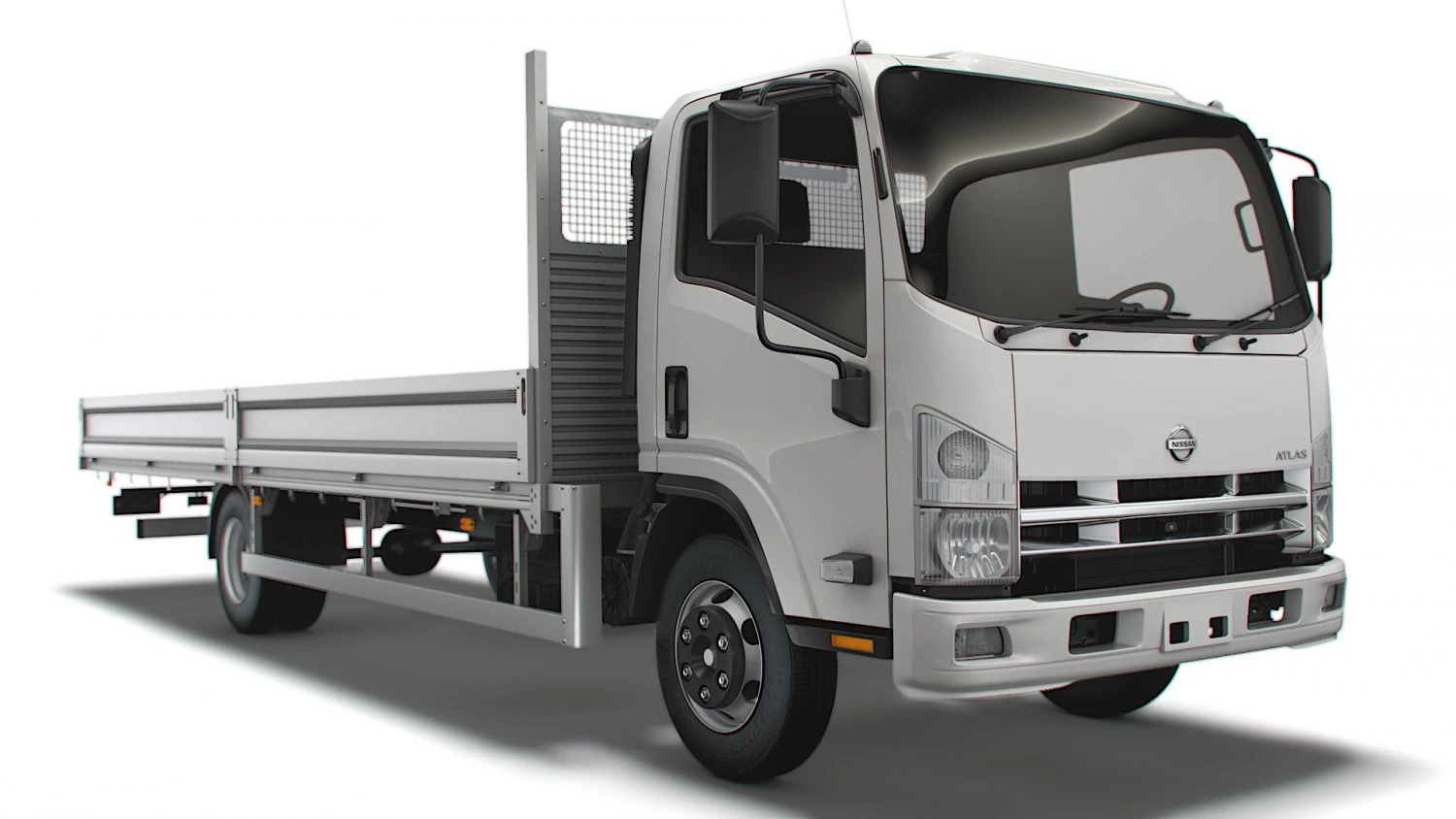 nissan atlas h43 rigid body truck 2021 3D Model .c4d .max .obj .3ds .fbx .stl .blend 