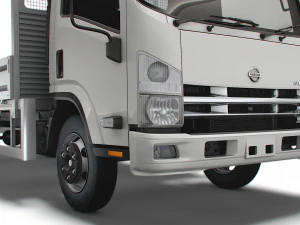 nissan atlas h43 rigid body truck 2021 3D Model