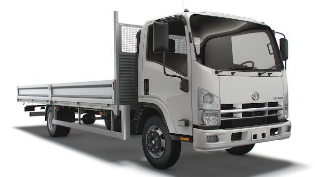 ud truck condor rigid body truck 2021 Modelo 3D .c4d .max .obj .3ds .fbx .stl .blend 
