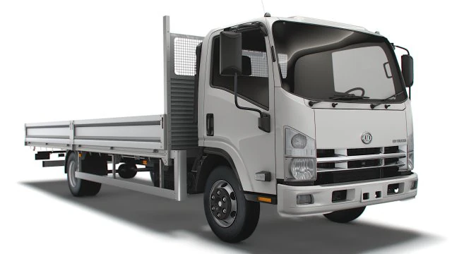 ud truck condor ciężar&oacute;wka ze sztywnym nadwoziem 2021 Model 3D .c4d .max .obj .3ds .fbx .stl .blend 