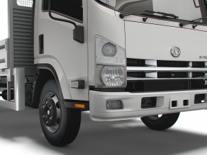ud truck condor rigid body truck 2021 Modelo 3D