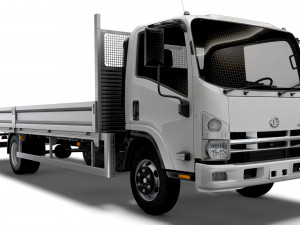 ud truck condor rigid body truck 2021 Modelo 3D