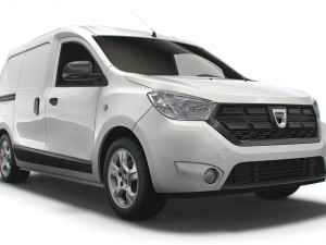 dacia dokker 2020 3D मॉडल