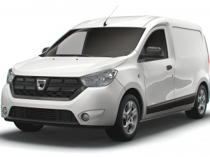 dacia dokker 2020 3D मॉडल