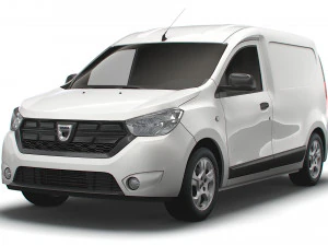 dacia dokker 2020 3D Model