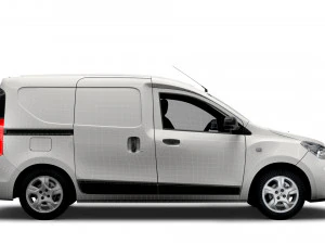 dacia dokker 2020 3D Model