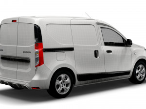 dacia dokker 2020 3D मॉडल