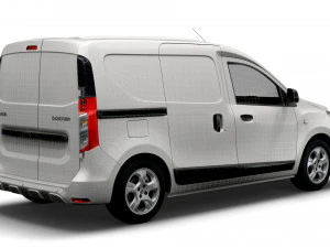 dacia dokker 2020 3D Model