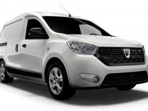 dacia dokker 2020 3D Model