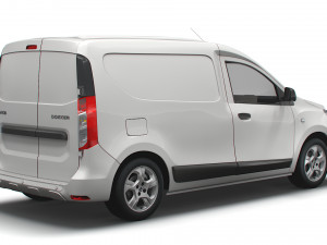 dacia dokker sd 2020 3D Model