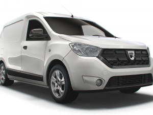 dacia dokker sd 2020 3D Model