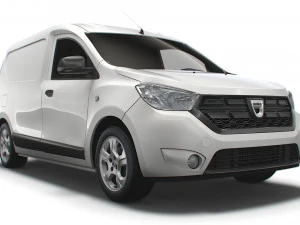 dacia dokker sd 2020 3D Model