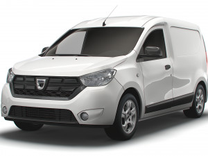 dacia dokker sd 2020 3D Model