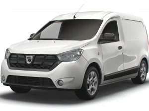 dacia dokker sd 2020 3D Model