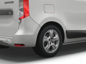 dacia dokker sd 2020 3D Model