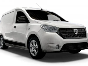 dacia dokker sd 2020 3D Model