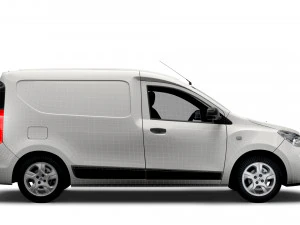 dacia dokker sd 2020 3D Model