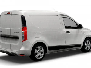 dacia dokker sd 2020 3D Model