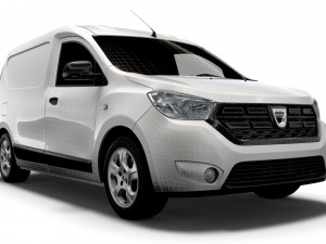 dacia dokker sd 2020 3D Model