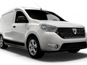 dacia dokker sd 2020 3D Model