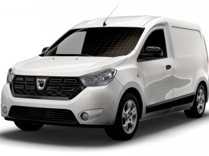 dacia dokker sd 2020 3D Model