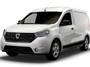 dacia dokker sd 2020 3D Model