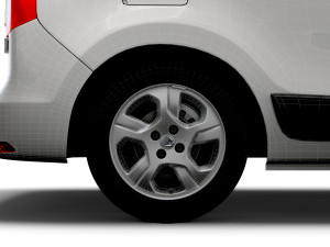 dacia dokker sd 2020 3D Model