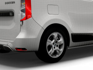 dacia dokker sd 2020 3D Model