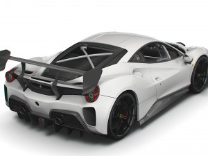 ferrari gtb 488 evo 2021 3D Model