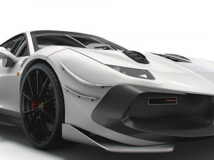 ferrari gtb 488 evo 2021 3D Model