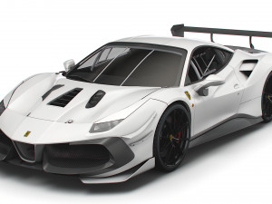 ferrari gtb 488 evo 2021 3D Model