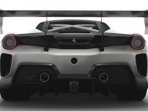 ferrari gtb 488 evo 2021 3D Model