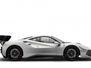 ferrari gtb 488 evo 2021 3D Model
