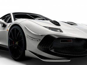 ferrari gtb 488 evo 2021 3D Model