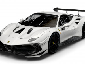 ferrari gtb 488 evo 2021 3D Model