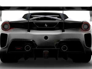 ferrari gtb 488 evo 2021 3D Model