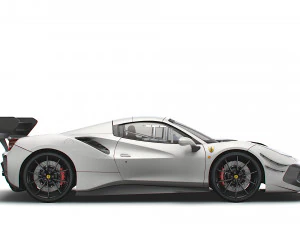 ferrari gtb 488 evo spider 2021 3D Model